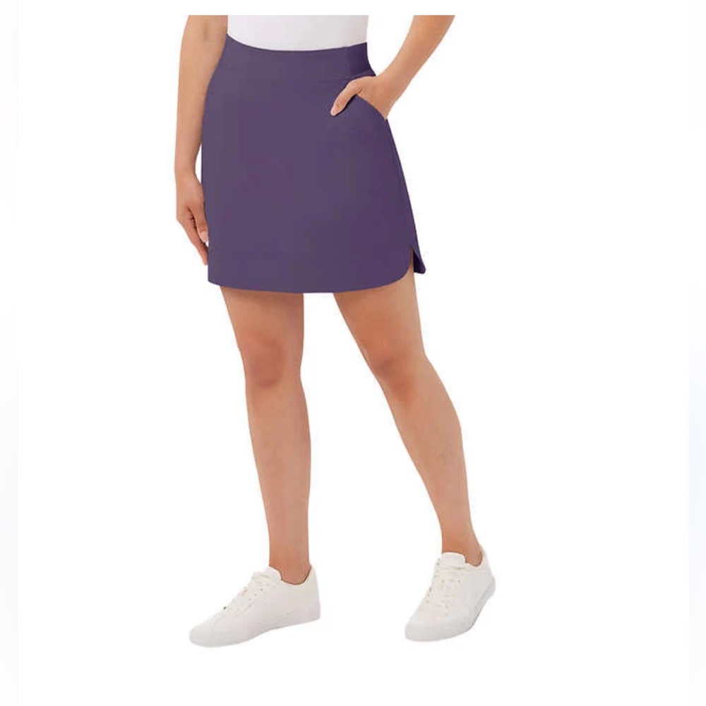 32 Degrees Cool Skort Skirt in Blue Almost Purple Size Large